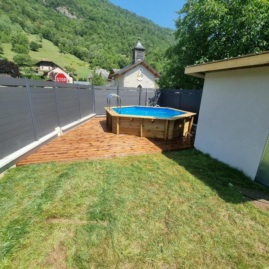 Maison 8 Couchages Avec Piscine Cons-Sainte-Colombe Exterior foto